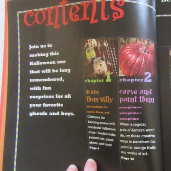 4 Halloween Fun Better Homes and Gardens Soft-Cover Craft Books - Picture 8 of 12